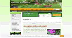 Desktop Screenshot of inzahrada.cz